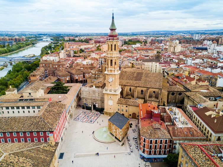 Cathedral,Of,The,Savior,Of,Zaragoza,Or,Catedral,Del,Salvador